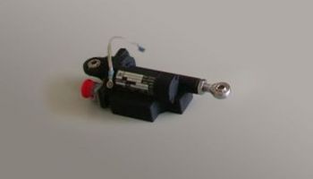 Linear cylinder actuator with brushless motor